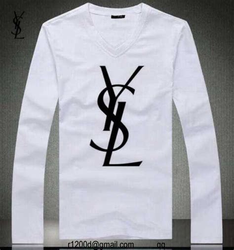 yves saint laurent pas cher t shirt|saint laurent long sleeve shirt.